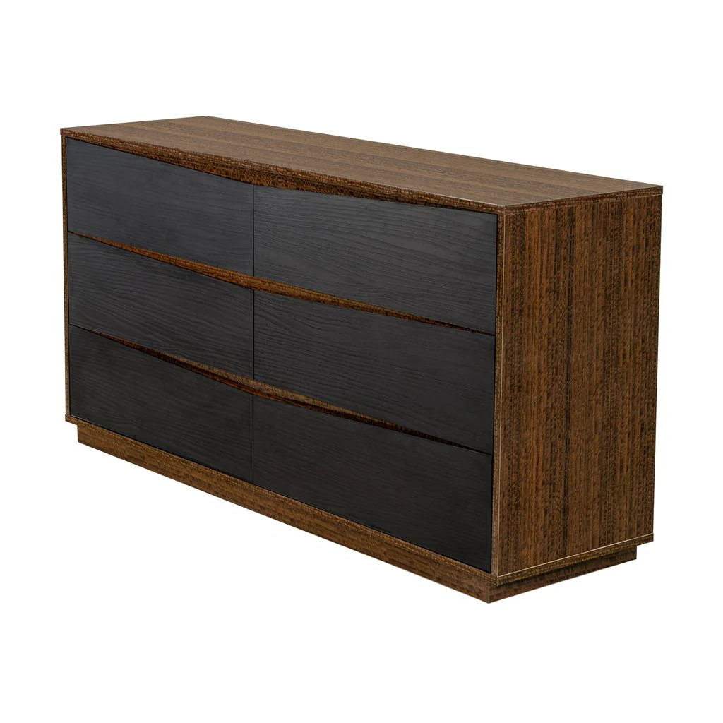 Michael Amini Kayner Dresser - Charcoal - Image 4