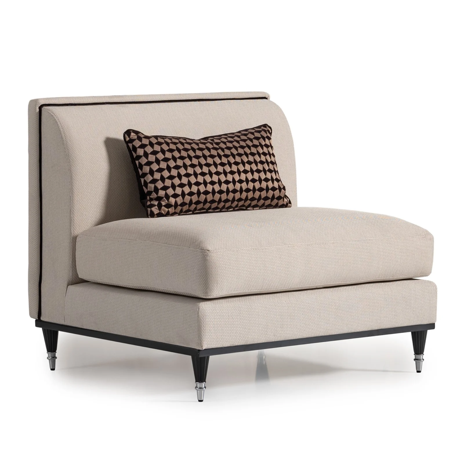 Michael Amini La Francaise Armless Accent Chair - Image 18