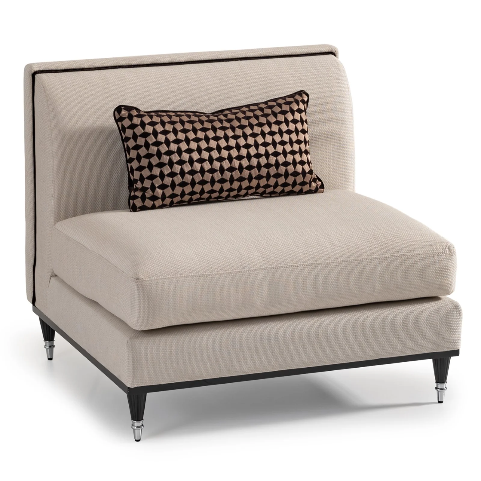 Michael Amini La Francaise Armless Accent Chair - Image 19