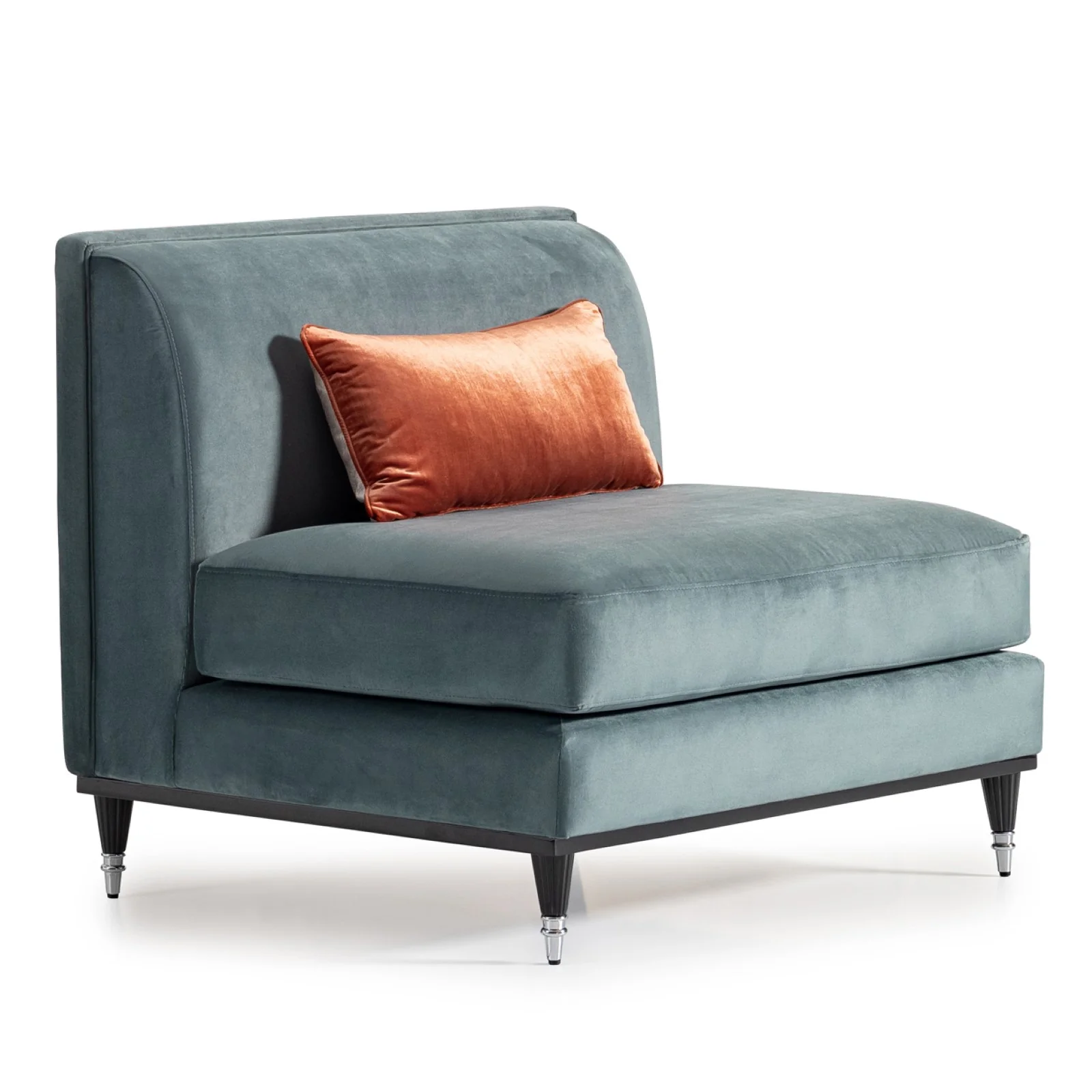 Michael Amini La Francaise Armless Accent Chair - Image 2