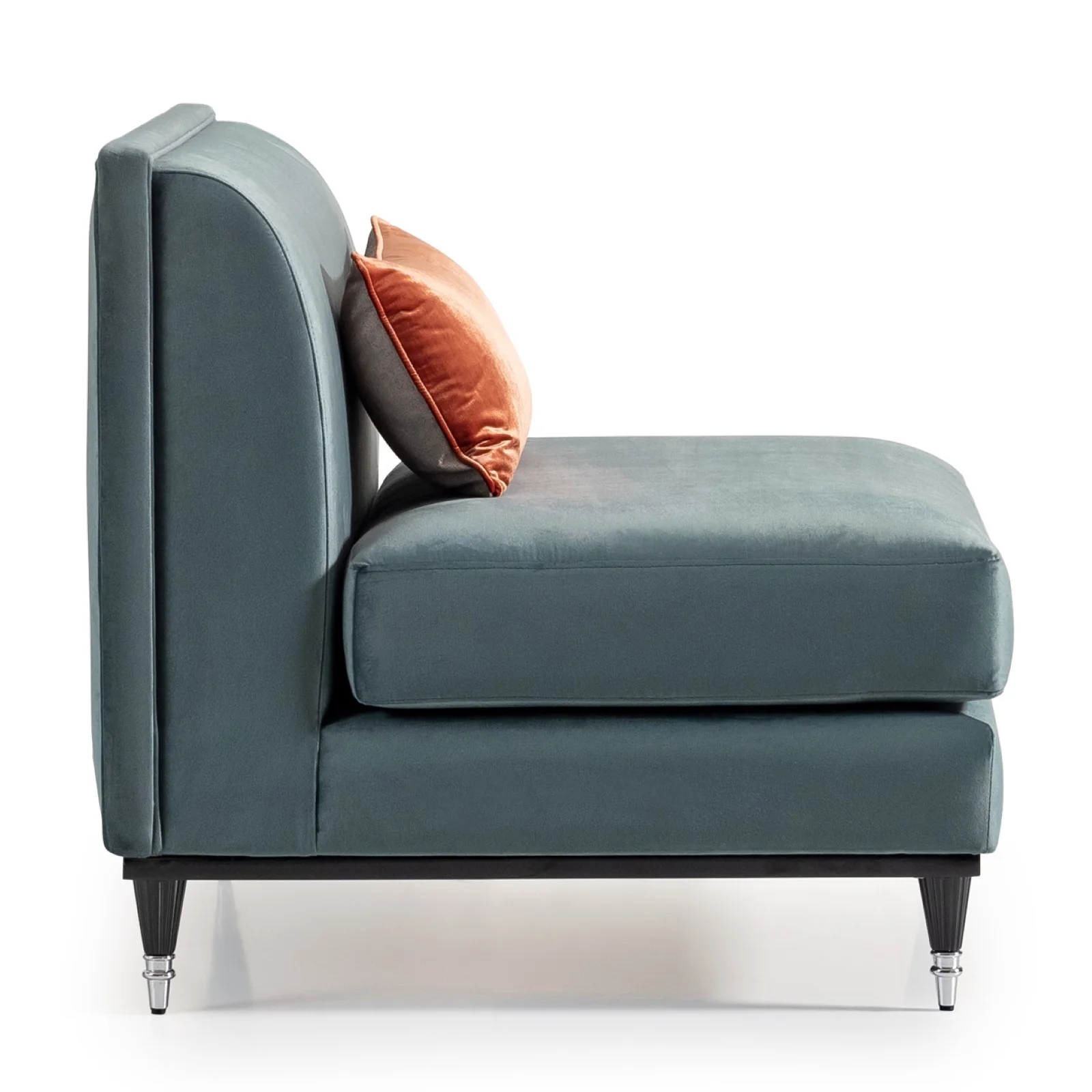 Michael Amini La Francaise Armless Accent Chair - Image 3
