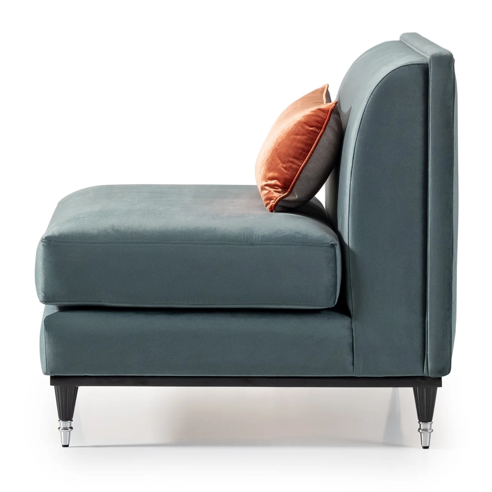 Michael Amini La Francaise Armless Accent Chair - Image 7