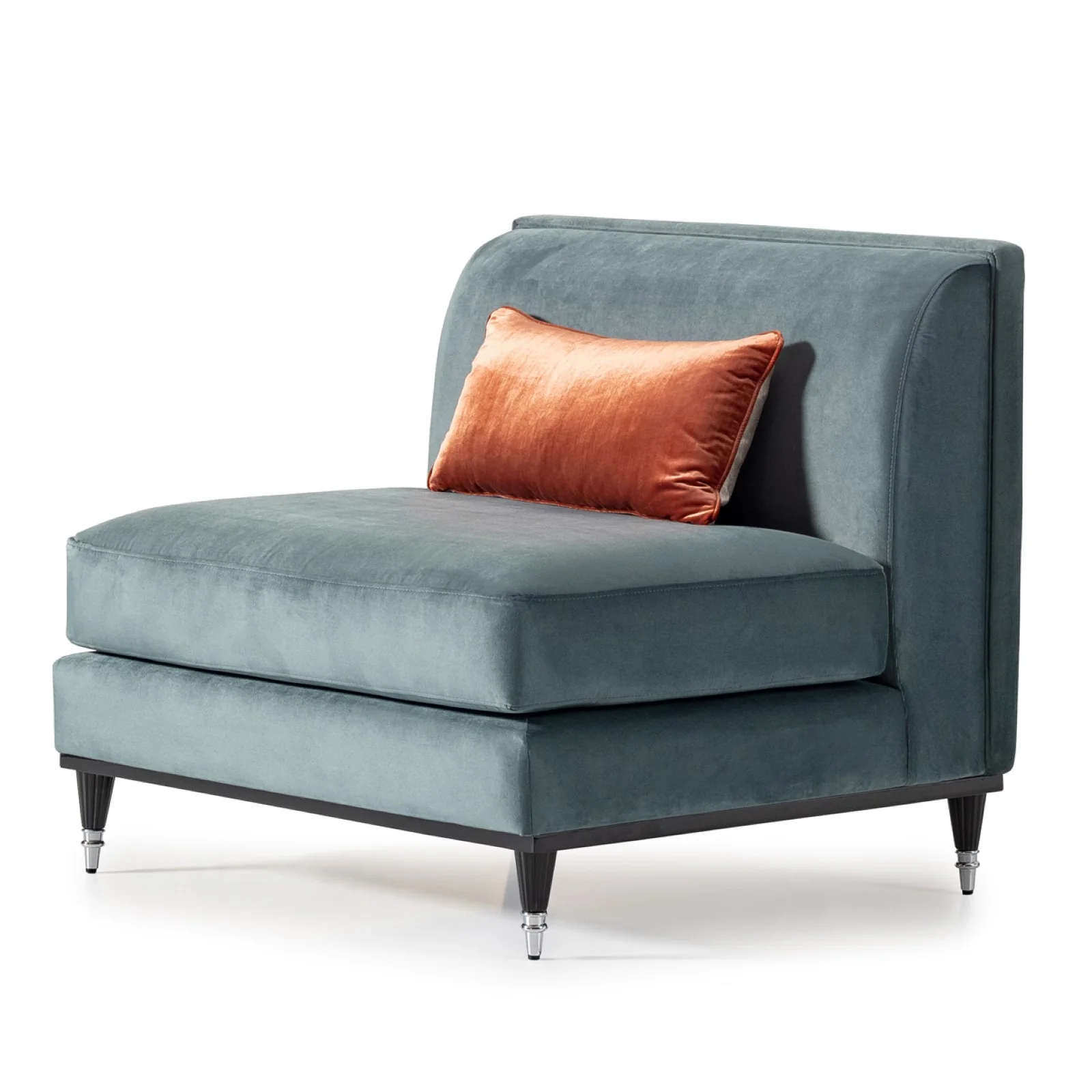 Michael Amini La Francaise Armless Accent Chair - Image 8