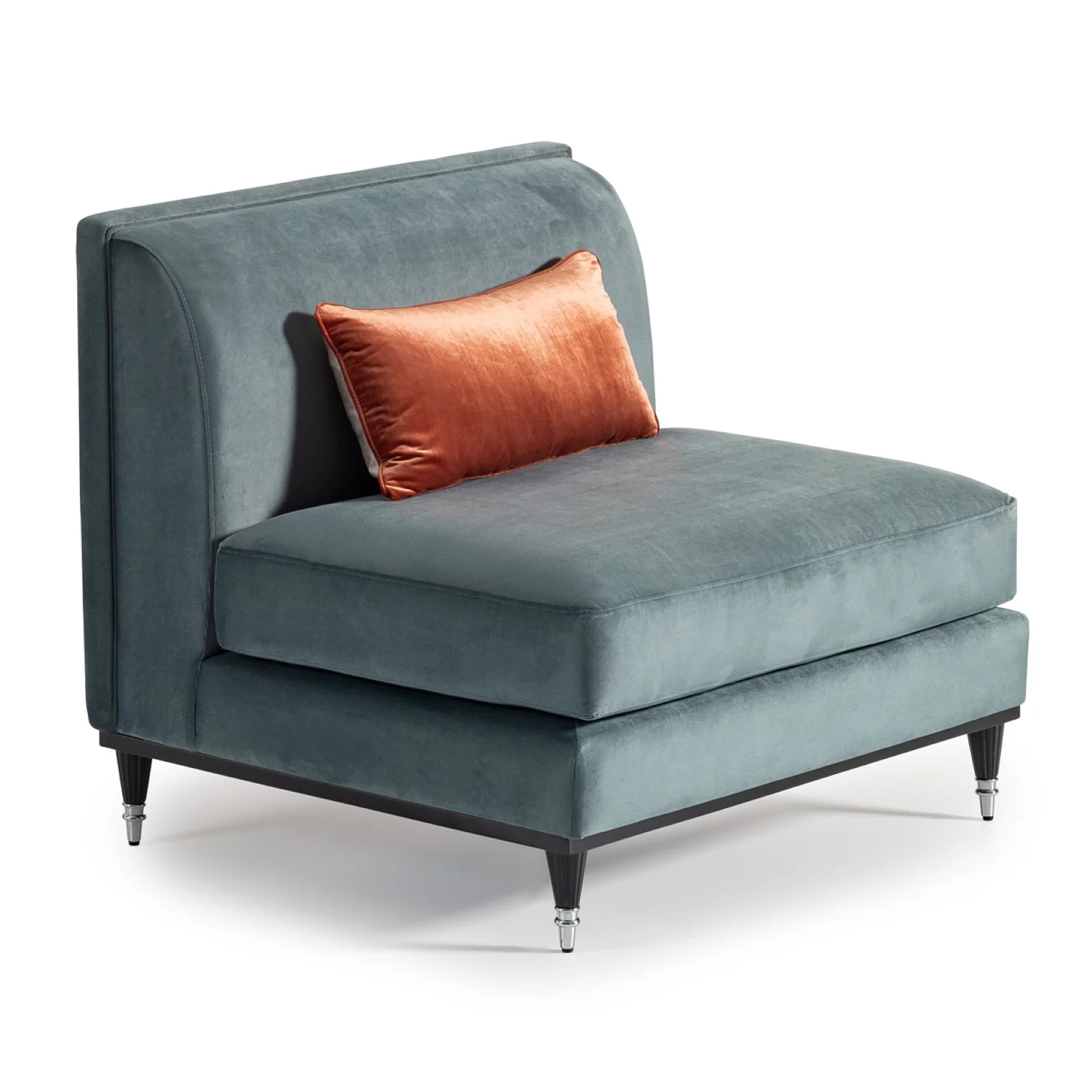 Michael Amini La Francaise Armless Accent Chair - Image 9
