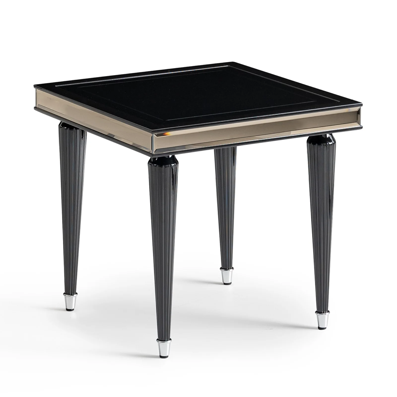 Michael Amini La Francaise Side Table - Black Ice - Image 3