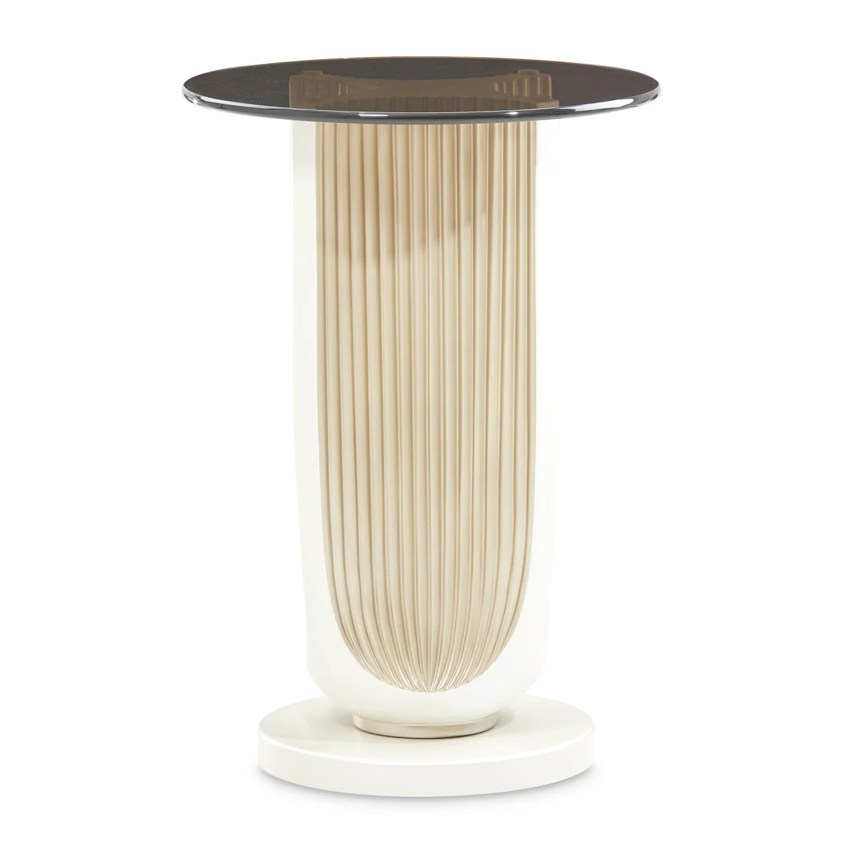 Michael Amini La Marisia Chairside Table - Image 5