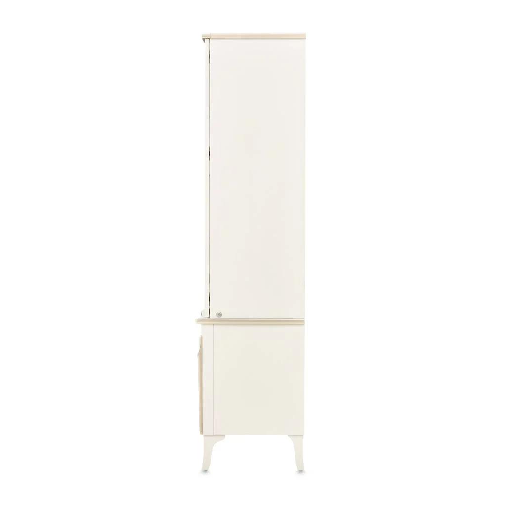 Michael Amini La Marisia Display Cabinet - Creamy Pearl - Image 3