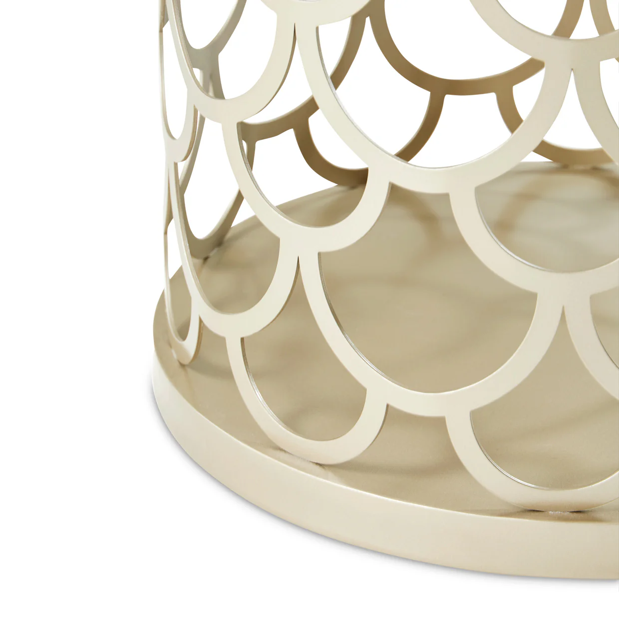 Michael Amini La Marisia Marble Chairside Table - Image 3
