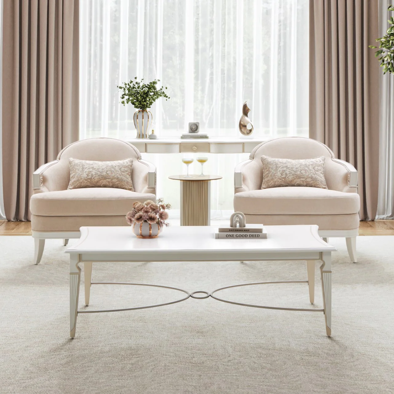 Michael Amini La Marisia Matching Accent Chair - Image 10