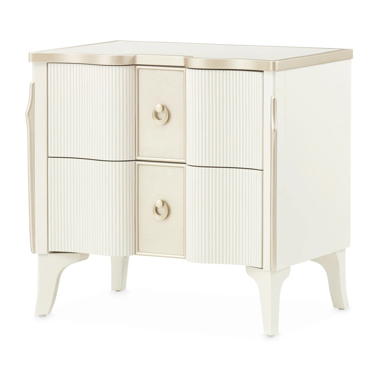Michael Amini La Marisia Nightstand - Image 4