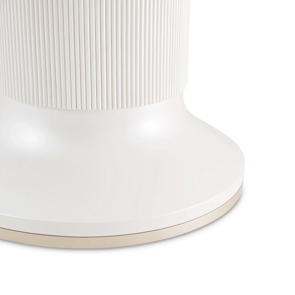 Michael Amini La Marisia Round Dining Table - Creamy Pearl - Image 5