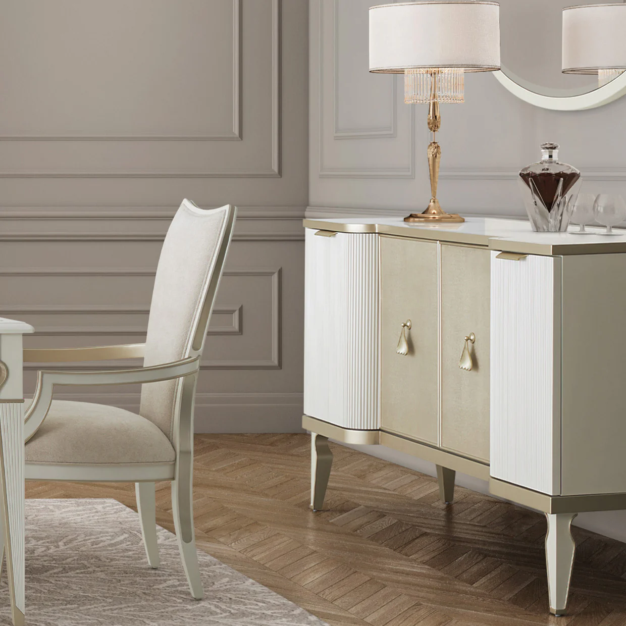 Michael Amini La Marisia Sideboard - Image 13