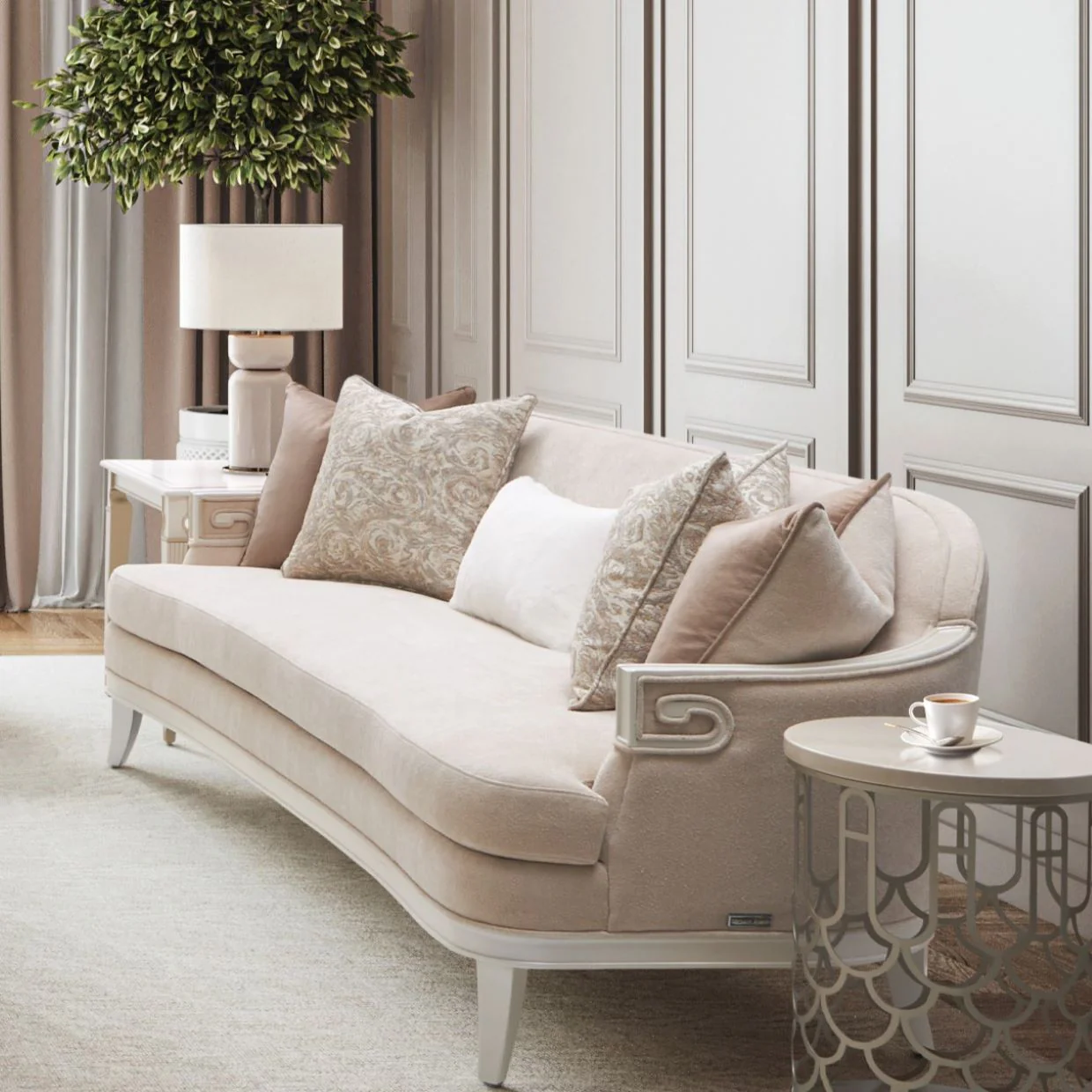 Michael Amini La Marisia Sofa - Image 15