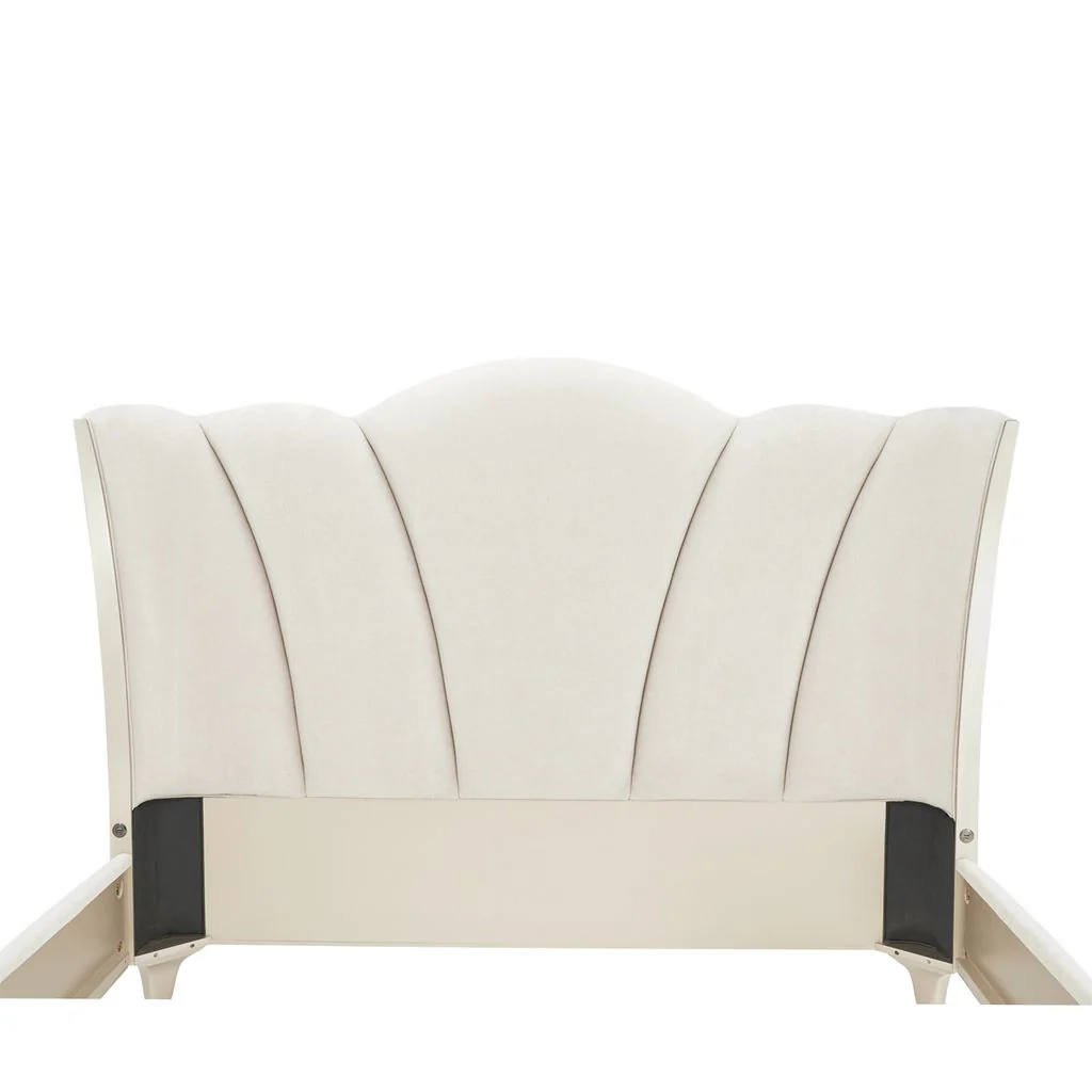 Michael Amini La Marisia Upholstered Bed - Tranquil/Champagne Gold - Image 12
