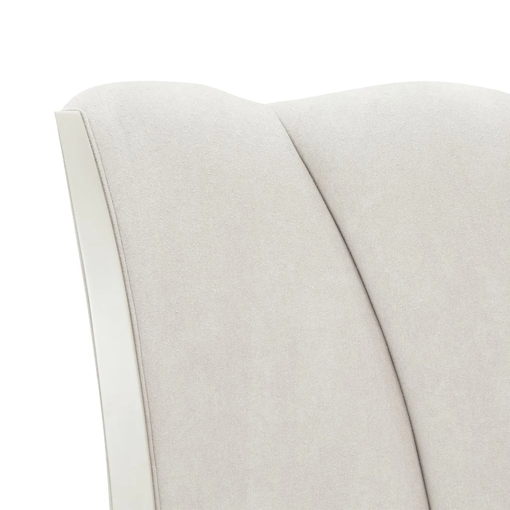 Michael Amini La Marisia Upholstered Bed - Tranquil/Champagne Gold - Image 7