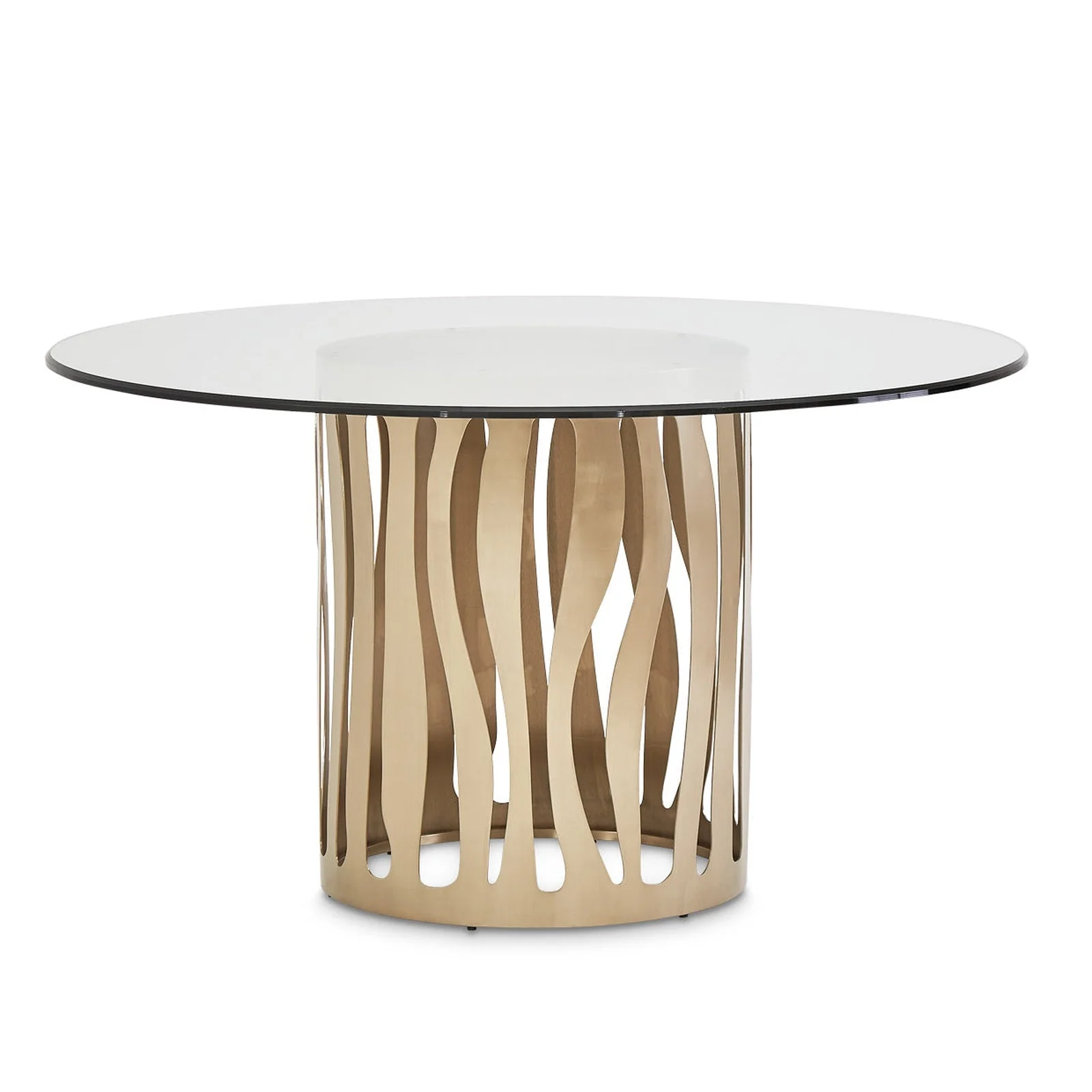 Michael Amini La Rachelle 54" Round Dining Table - Image 4