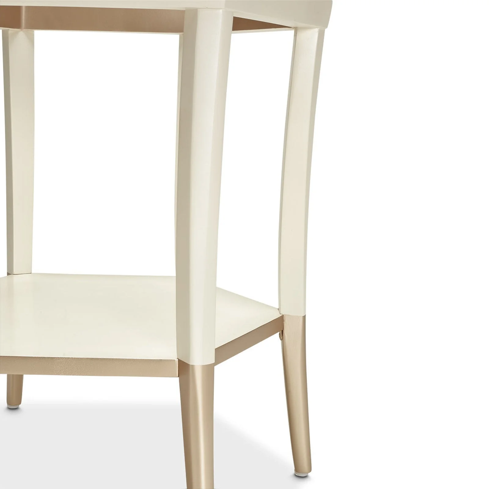 Michael Amini La Rachelle Hexagon Accent Table - Image 7