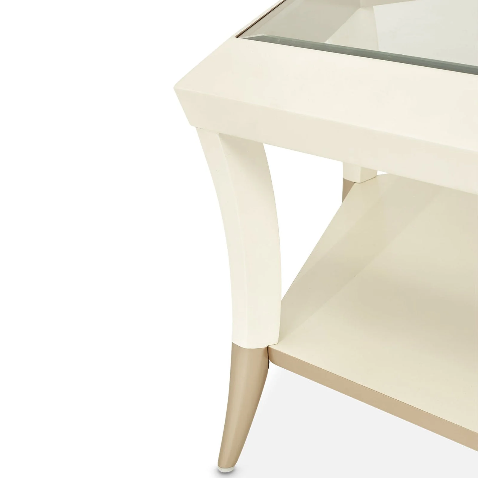 Michael Amini La Rachelle Hexagon Cocktail Table - Image 6
