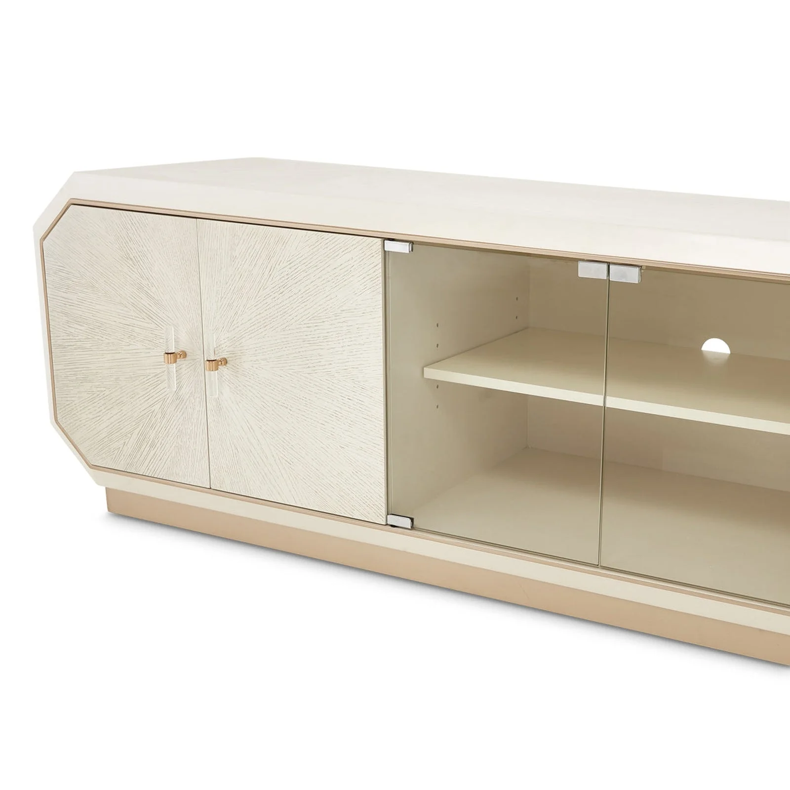 Michael Amini La Rachelle Media Cabinet - Image 8