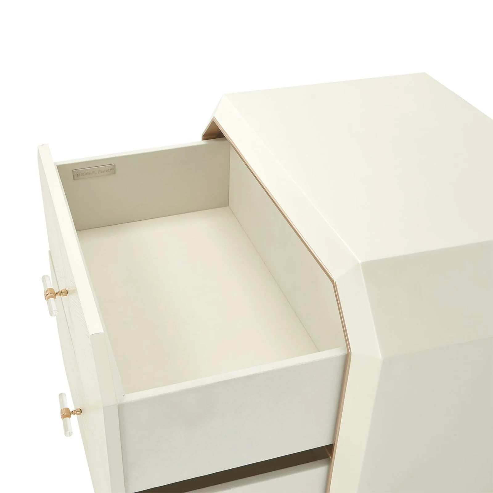 Michael Amini La Rachelle 2 Drawers Nightstand - Image 7