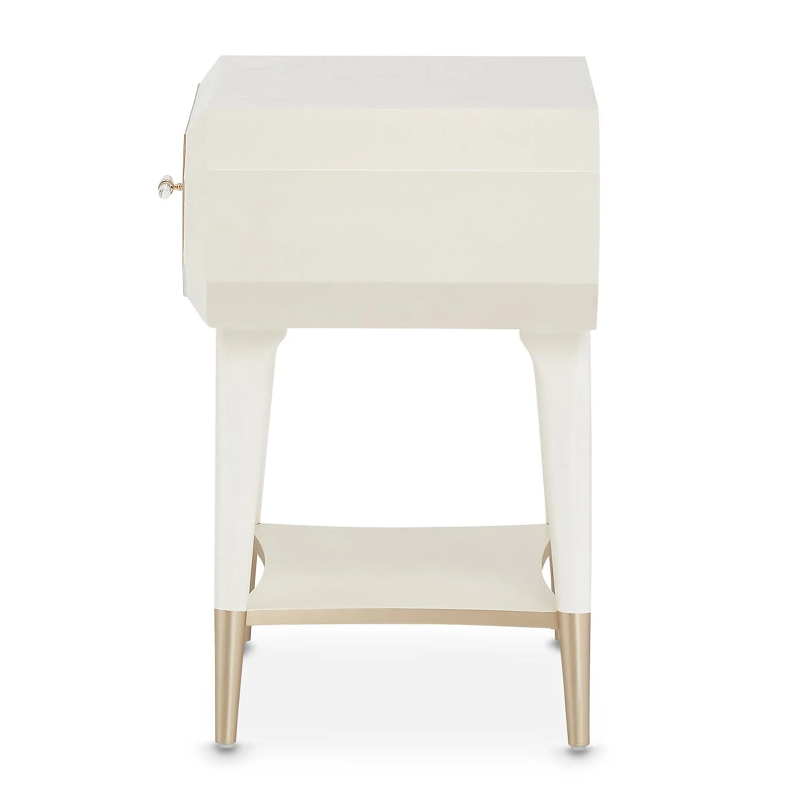 Michael Amini La Rachelle 1 Drawer End Table - Image 5