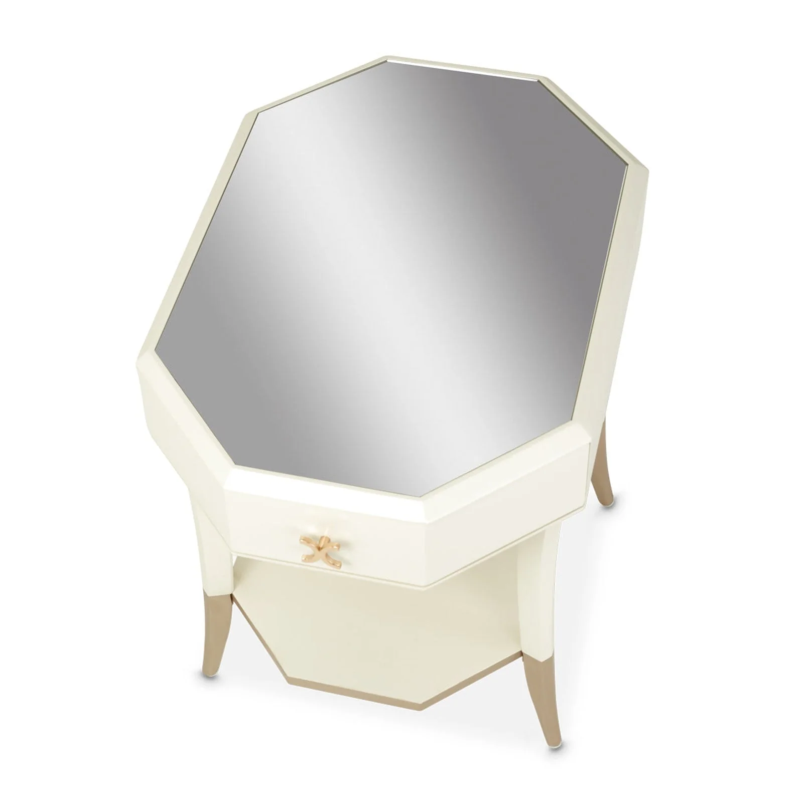 Michael Amini La Rachelle Octagonal End Table - Image 10
