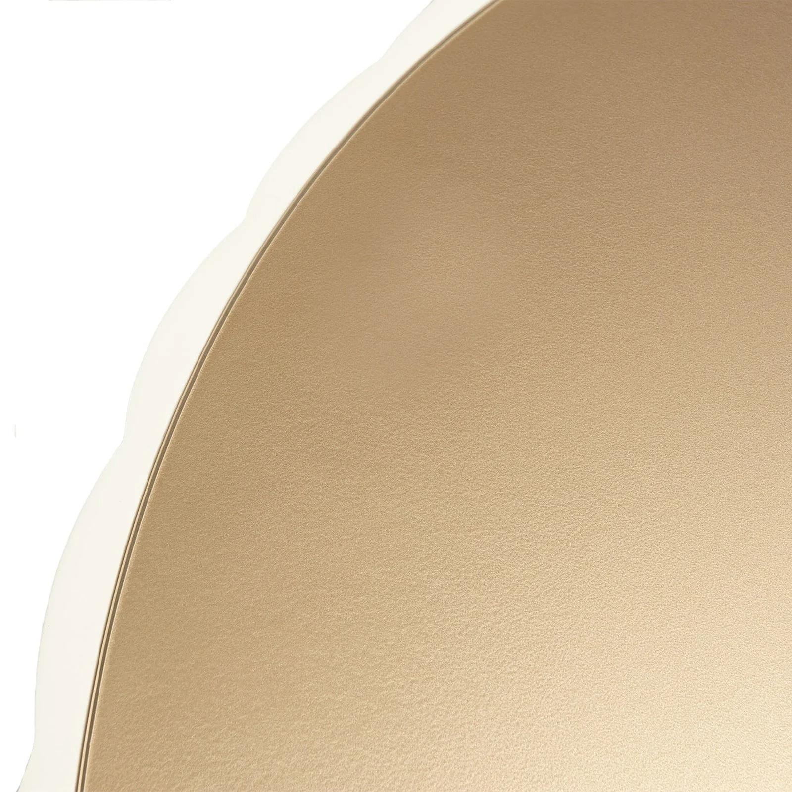 Michael Amini La Rachelle Round Scalloped Cocktail Table - Image 5