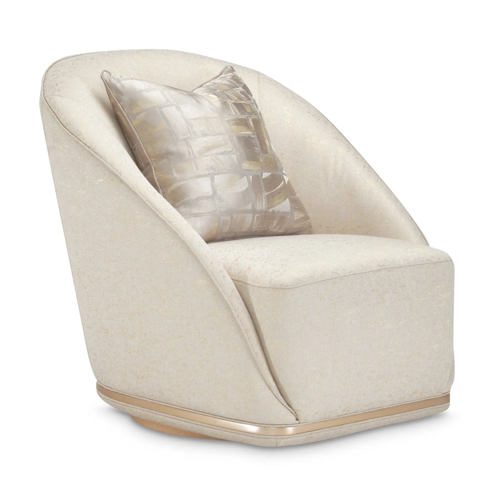 Michael Amini La Rachelle Swivel Chair - Image 4