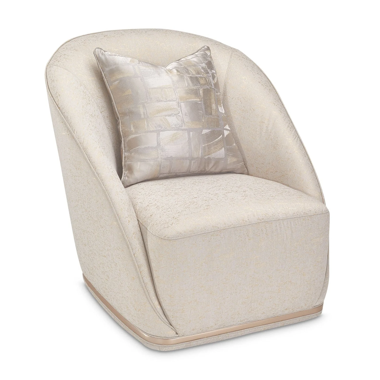 Michael Amini La Rachelle Swivel Chair - Image 6