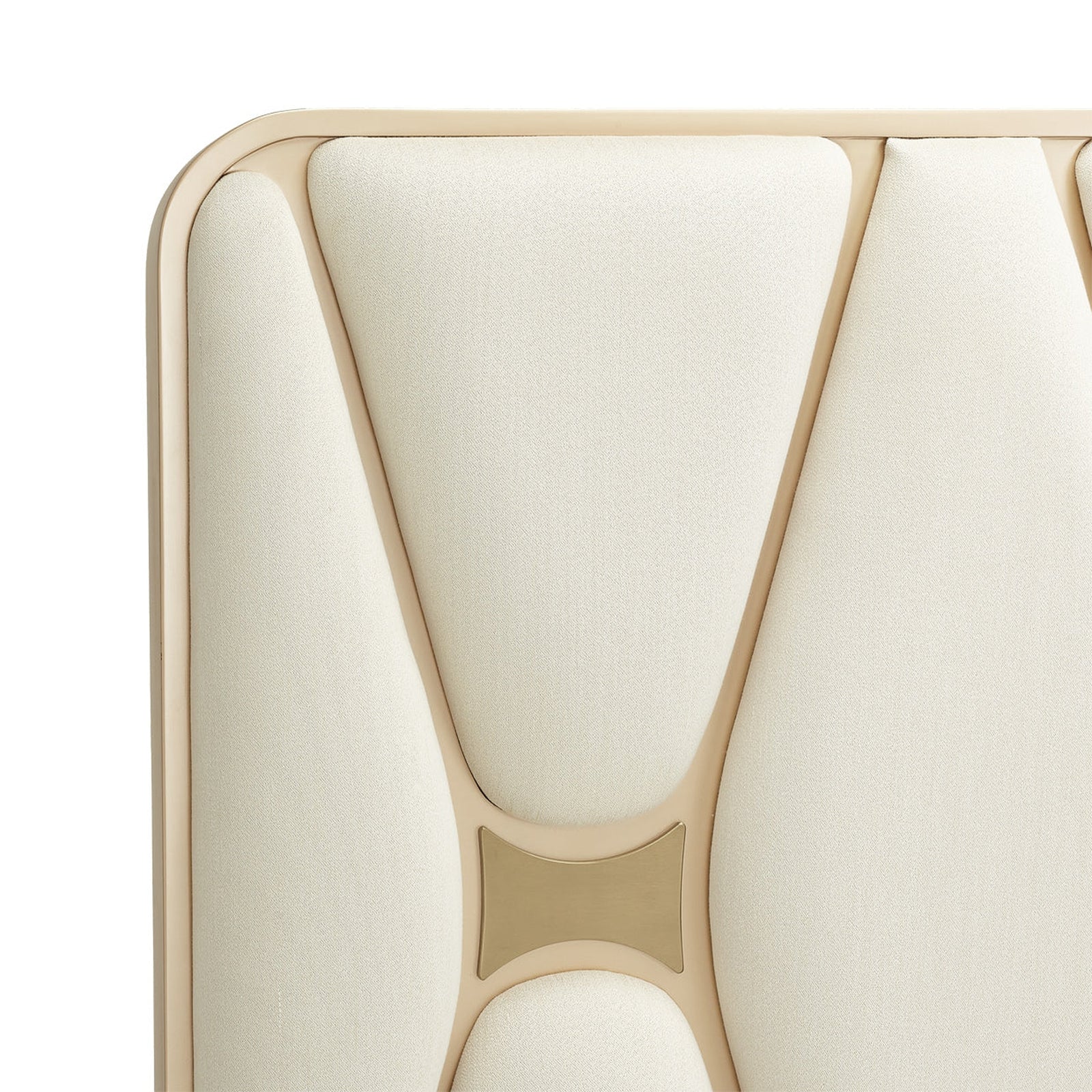 Michael Amini La Rachelle Upholstered Panel Bed - Image 6