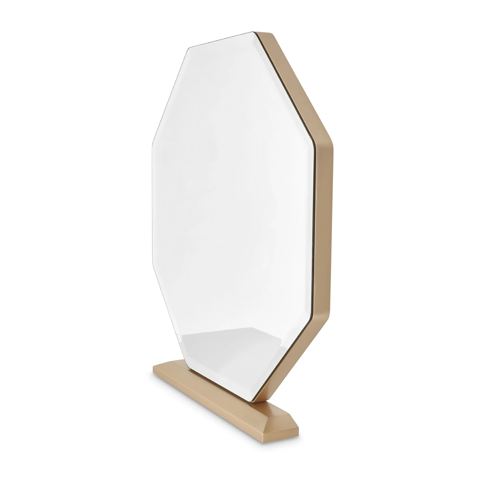 Michael Amini La Rachelle Vanity and Mirror Set - Champagne - Image 4