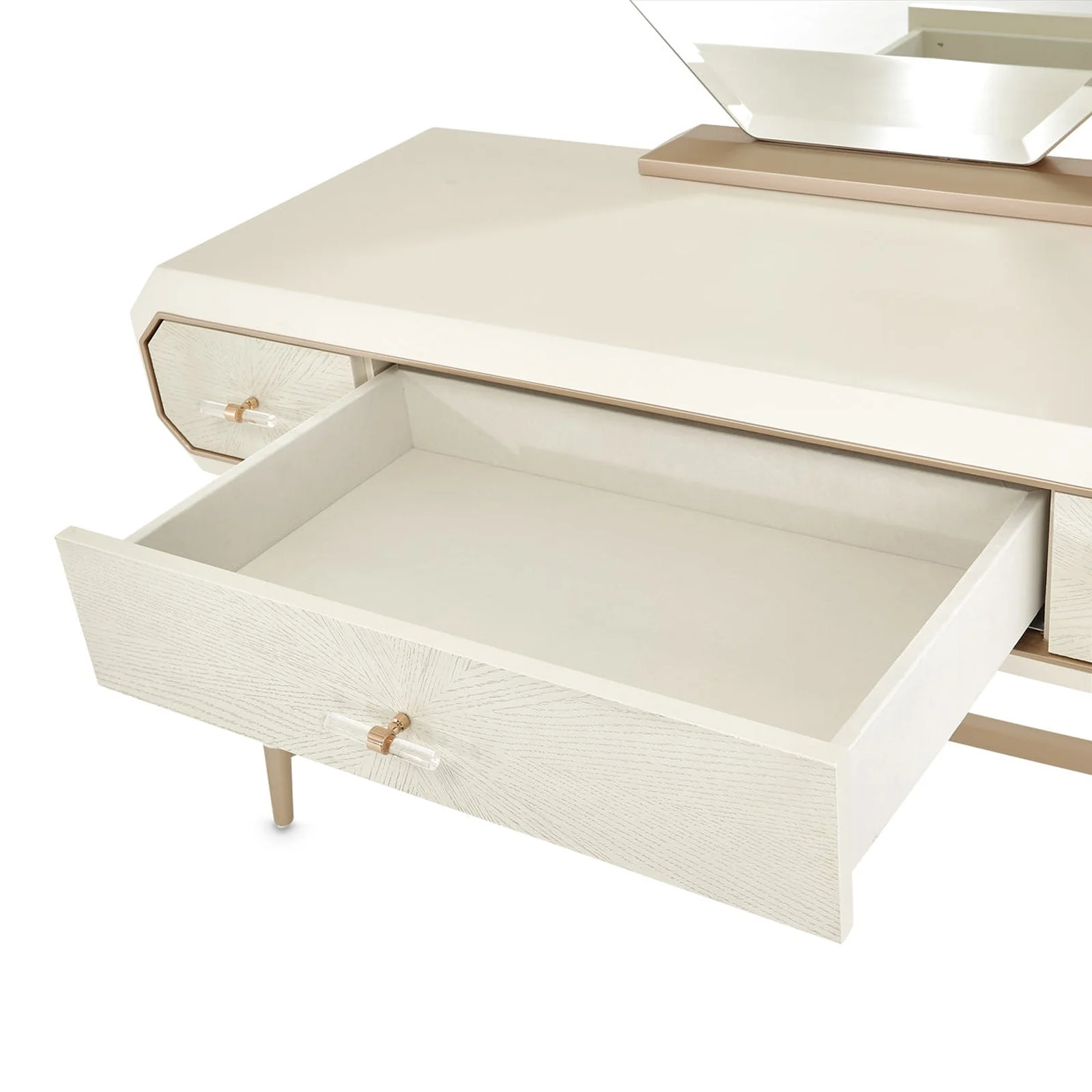 Michael Amini La Rachelle Vanity Desk - Image 7