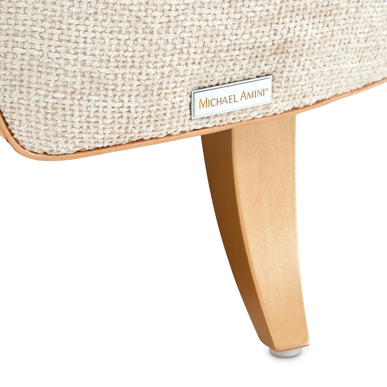Michael Amini La Terrazza Accent Chair Light Champagne - Image 12
