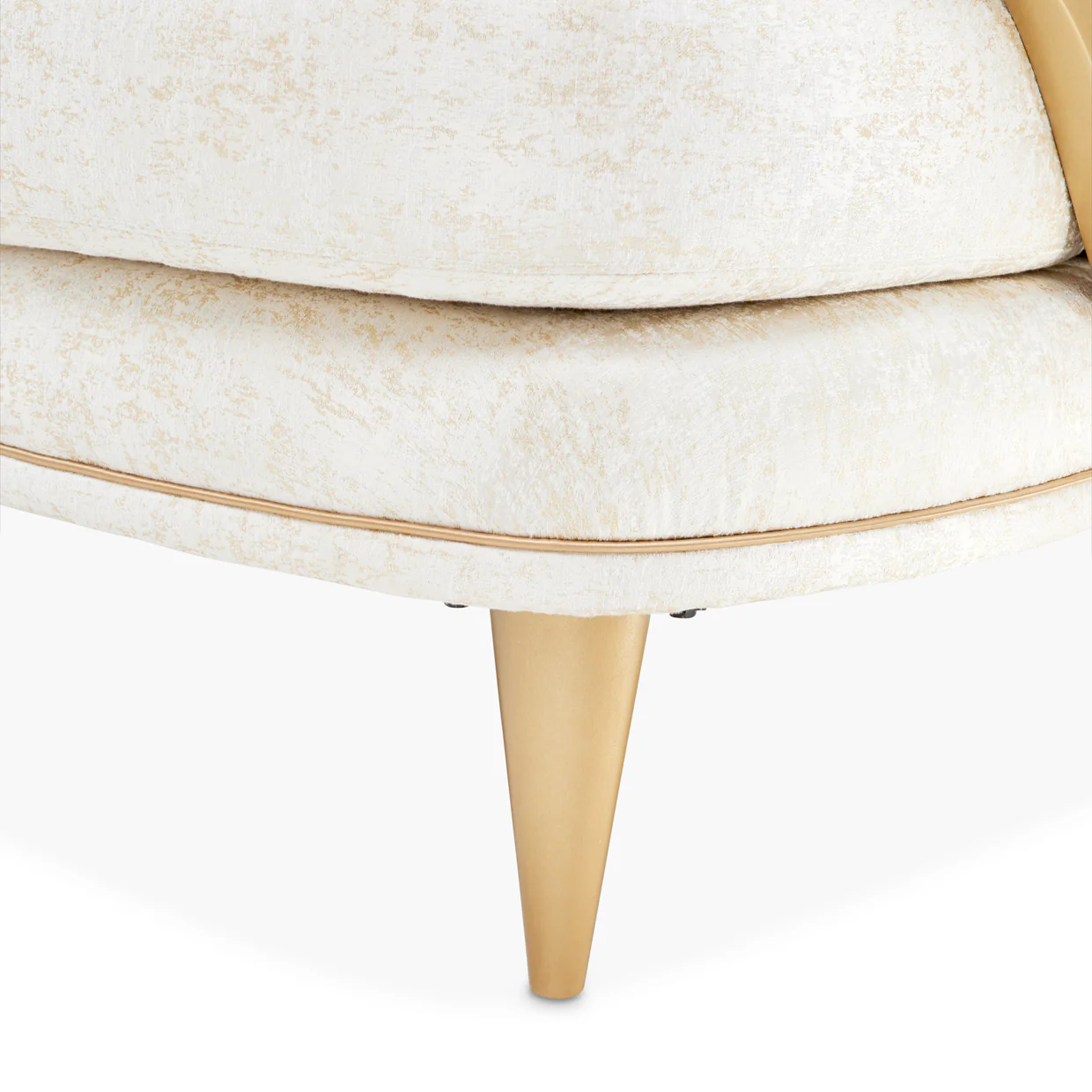 Michael Amini La Terrazza Accent Chair Light Champagne - Image 30