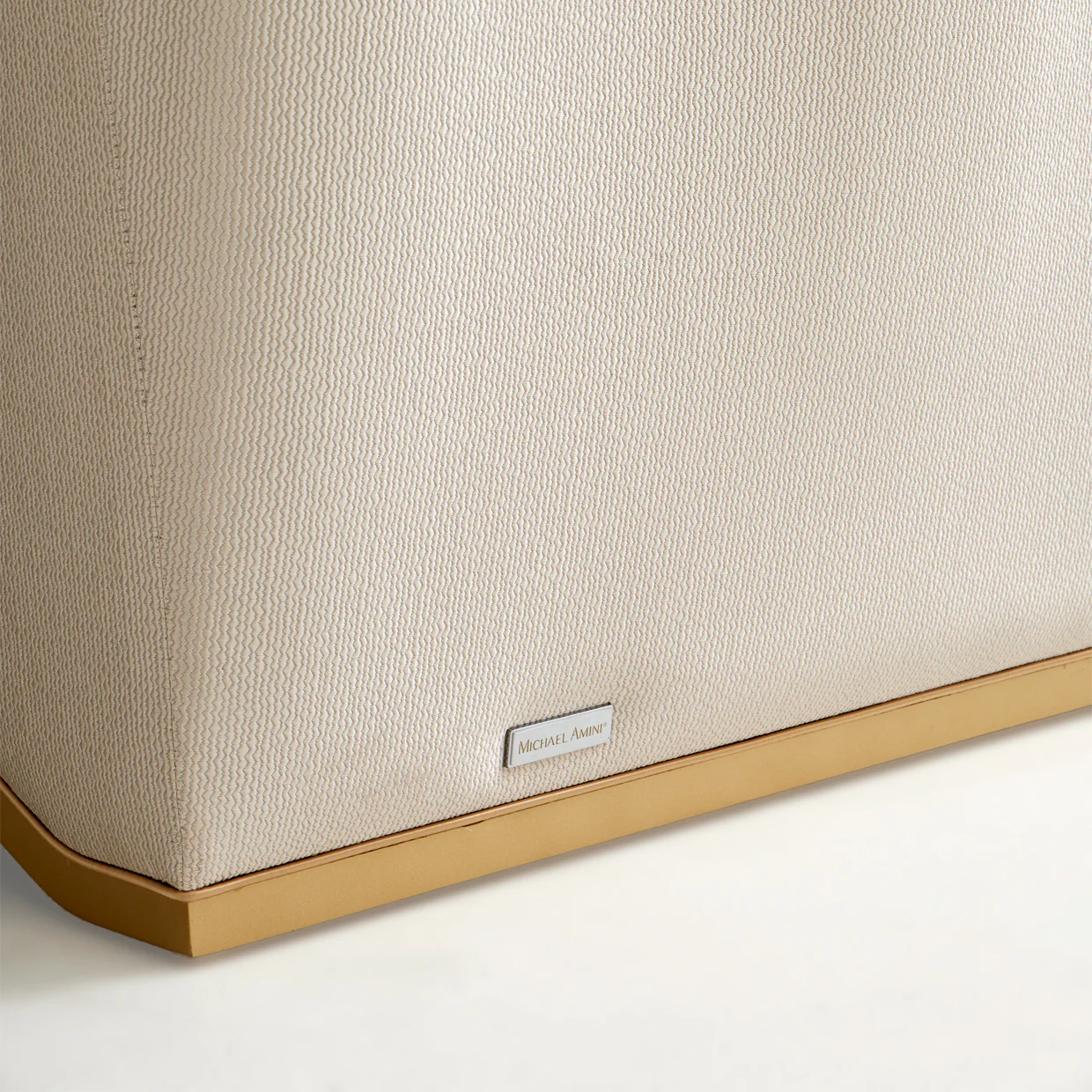 Michael Amini La Terrazza Chaise Light Champagne - Image 10