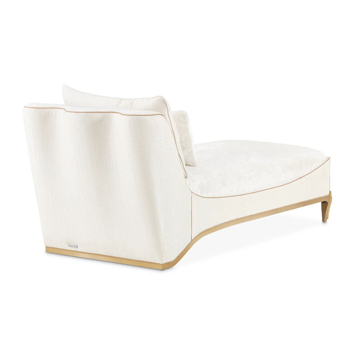 Michael Amini La Terrazza Chaise Light Champagne - Image 23