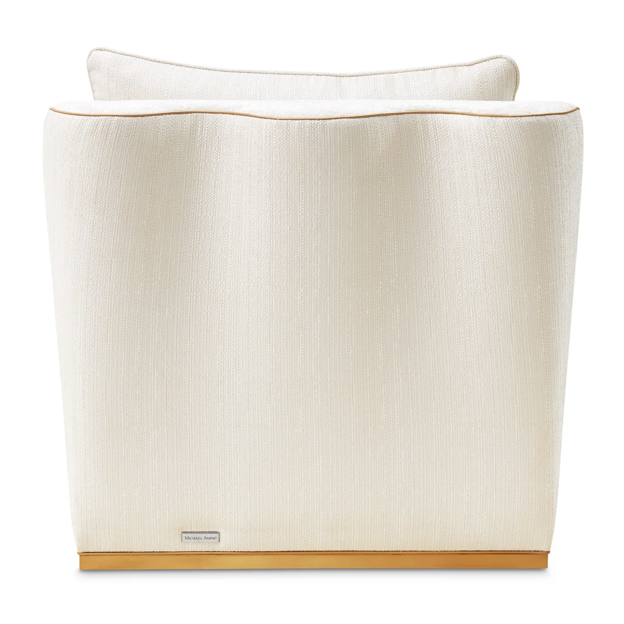 Michael Amini La Terrazza Chaise Light Champagne - Image 24