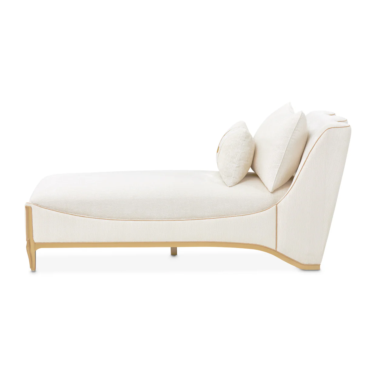 Michael Amini La Terrazza Chaise Light Champagne - Image 26