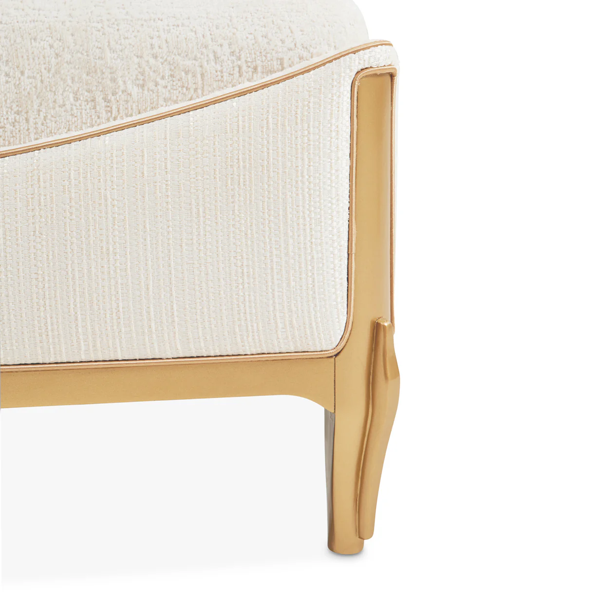 Michael Amini La Terrazza Chaise Light Champagne - Image 31