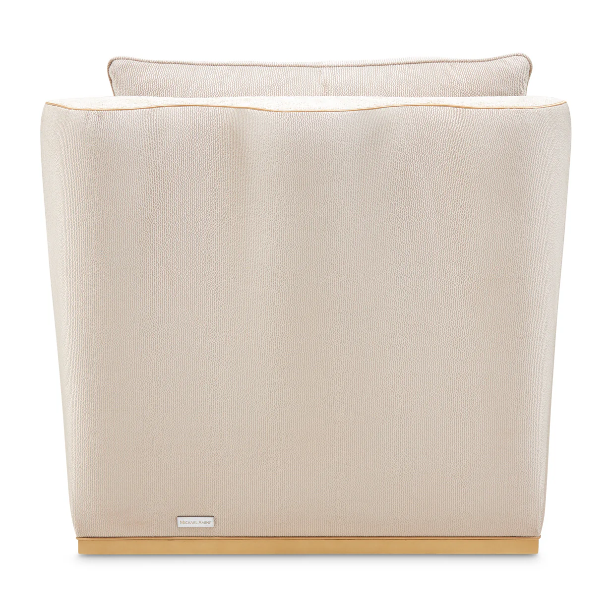 Michael Amini La Terrazza Chaise Light Champagne - Image 5