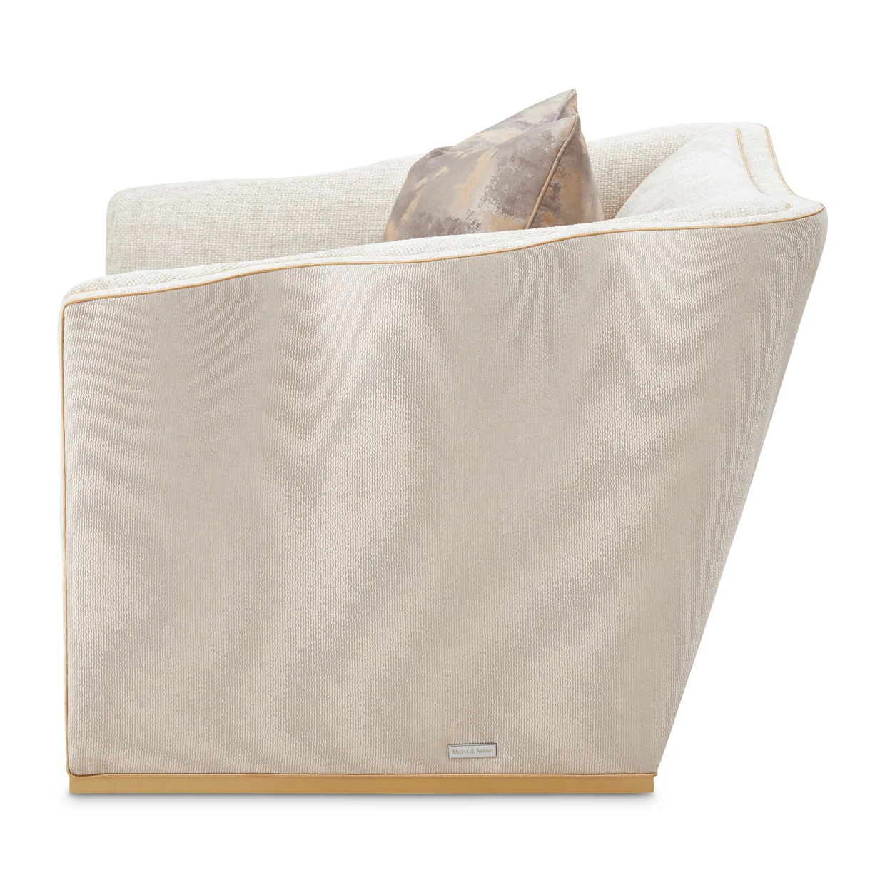 Michael Amini La Terrazza Matching Chair Light Champagne - Image 3