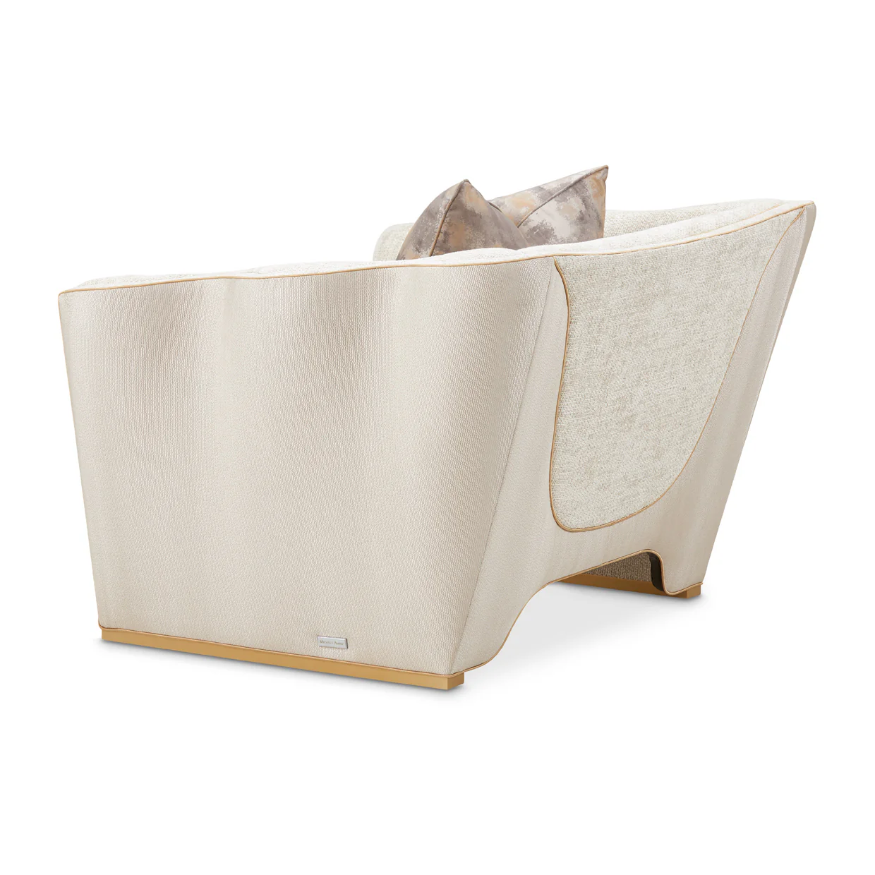 Michael Amini La Terrazza Matching Chair Light Champagne - Image 4