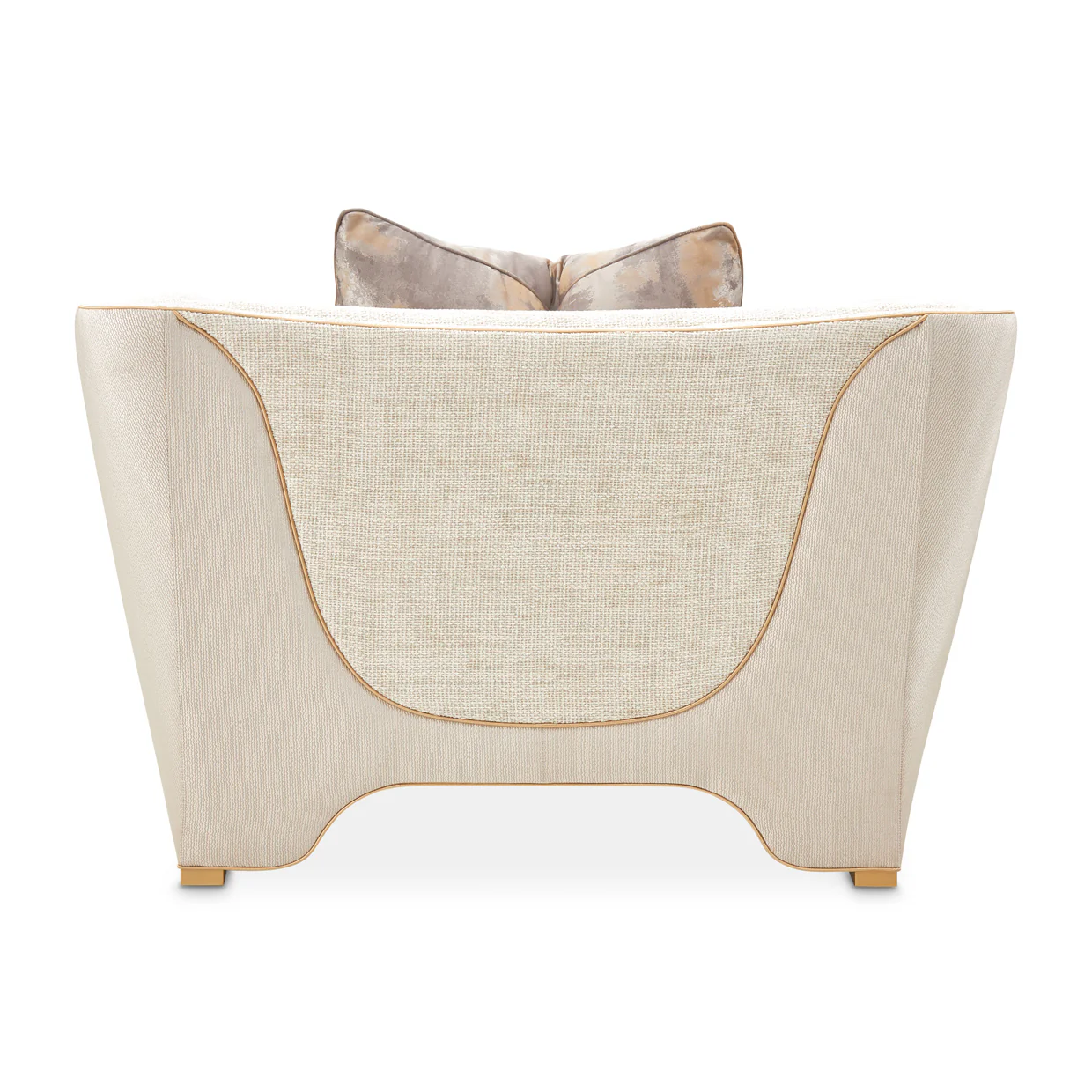 Michael Amini La Terrazza Matching Chair Light Champagne - Image 5