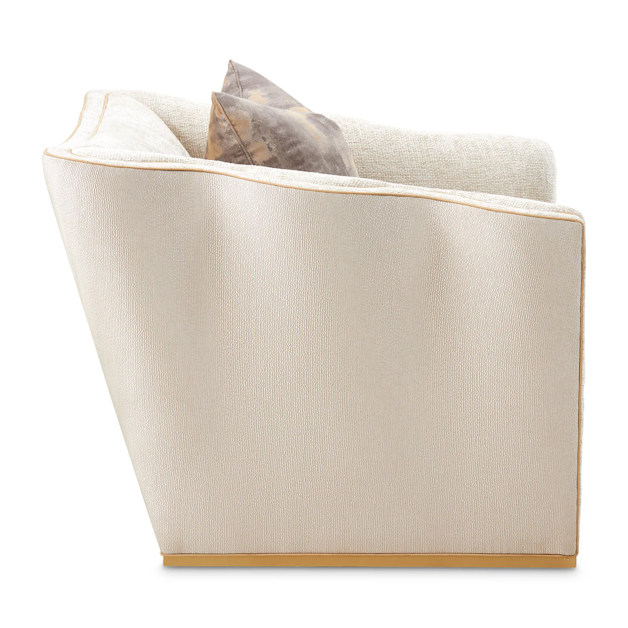 Michael Amini La Terrazza Matching Chair Light Champagne - Image 7