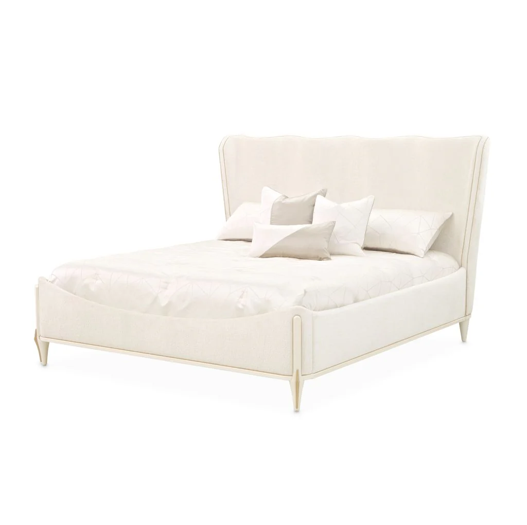 Michael Amini La Terrazza Panel Bed - Creamy Pearl - Image 2