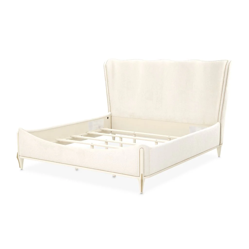 Michael Amini La Terrazza Panel Bed - Creamy Pearl - Image 4