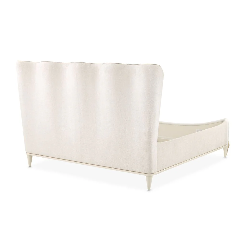 Michael Amini La Terrazza Panel Bed - Creamy Pearl - Image 8