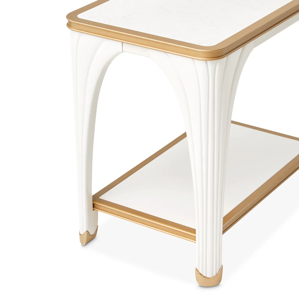 Michael Amini La Terrazza Rectangular End Table - Image 11