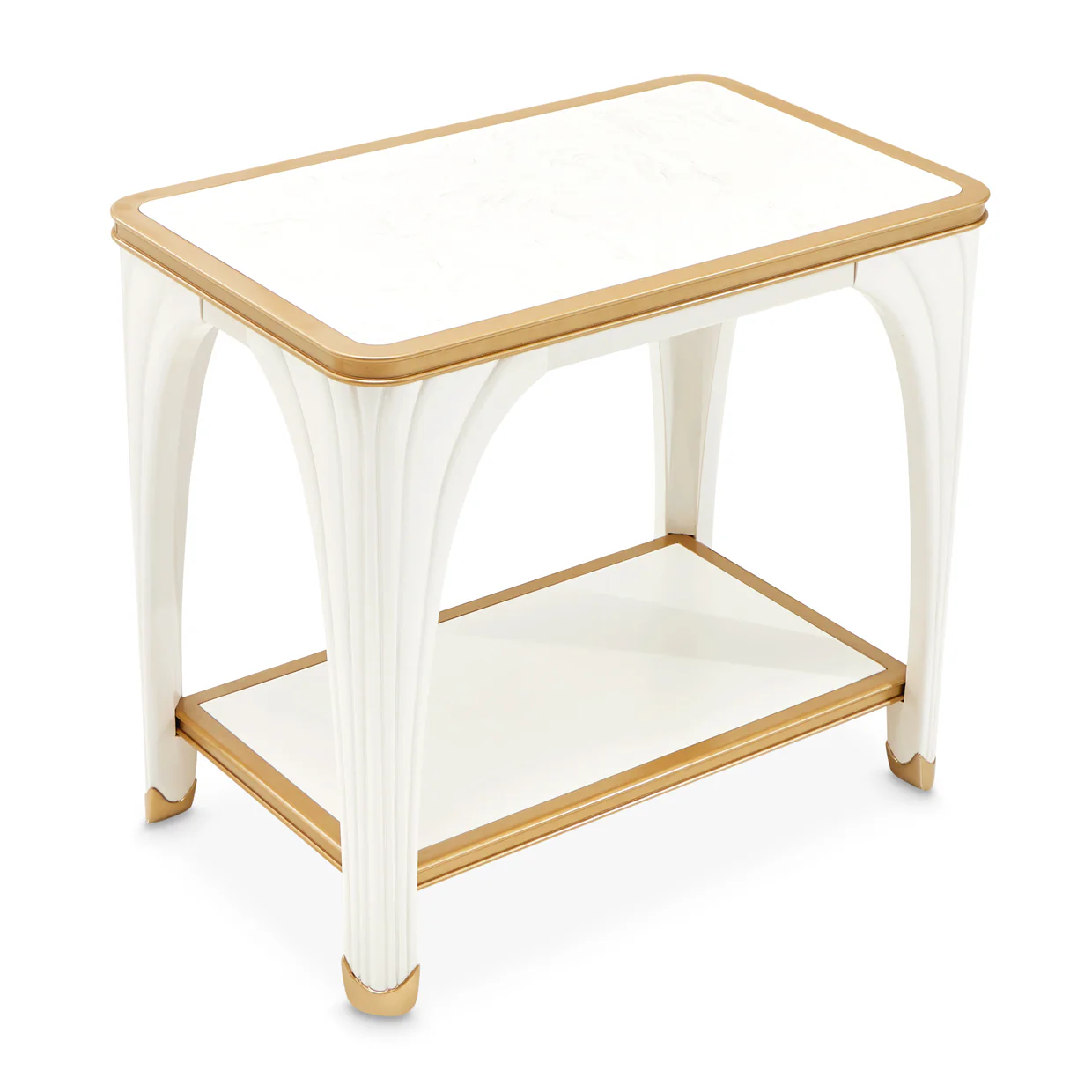 Michael Amini La Terrazza Rectangular End Table - Image 2