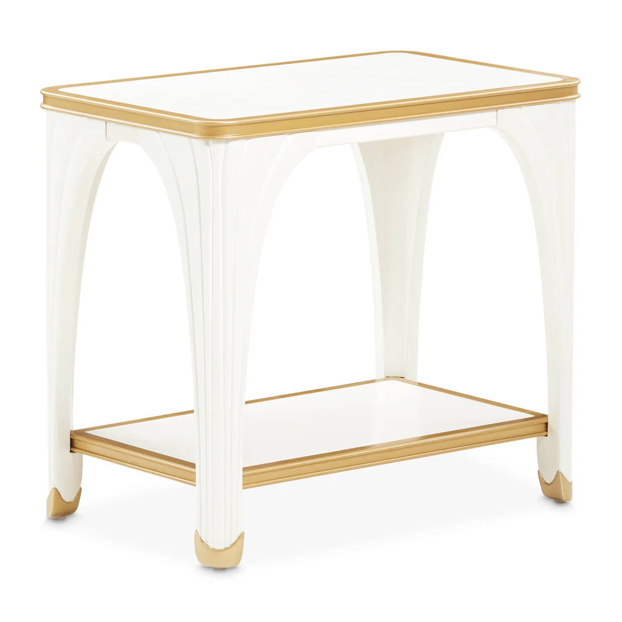 Michael Amini La Terrazza Rectangular End Table - Image 3